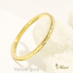 [14K/18K Gold] 1.2mm width ring [Made to Order] (TRD1.2mm)　