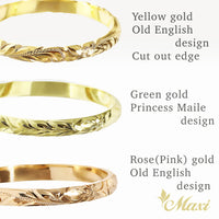 2.5mm Custom Hawaiian Ring [14K/18K Gold/Platinum]