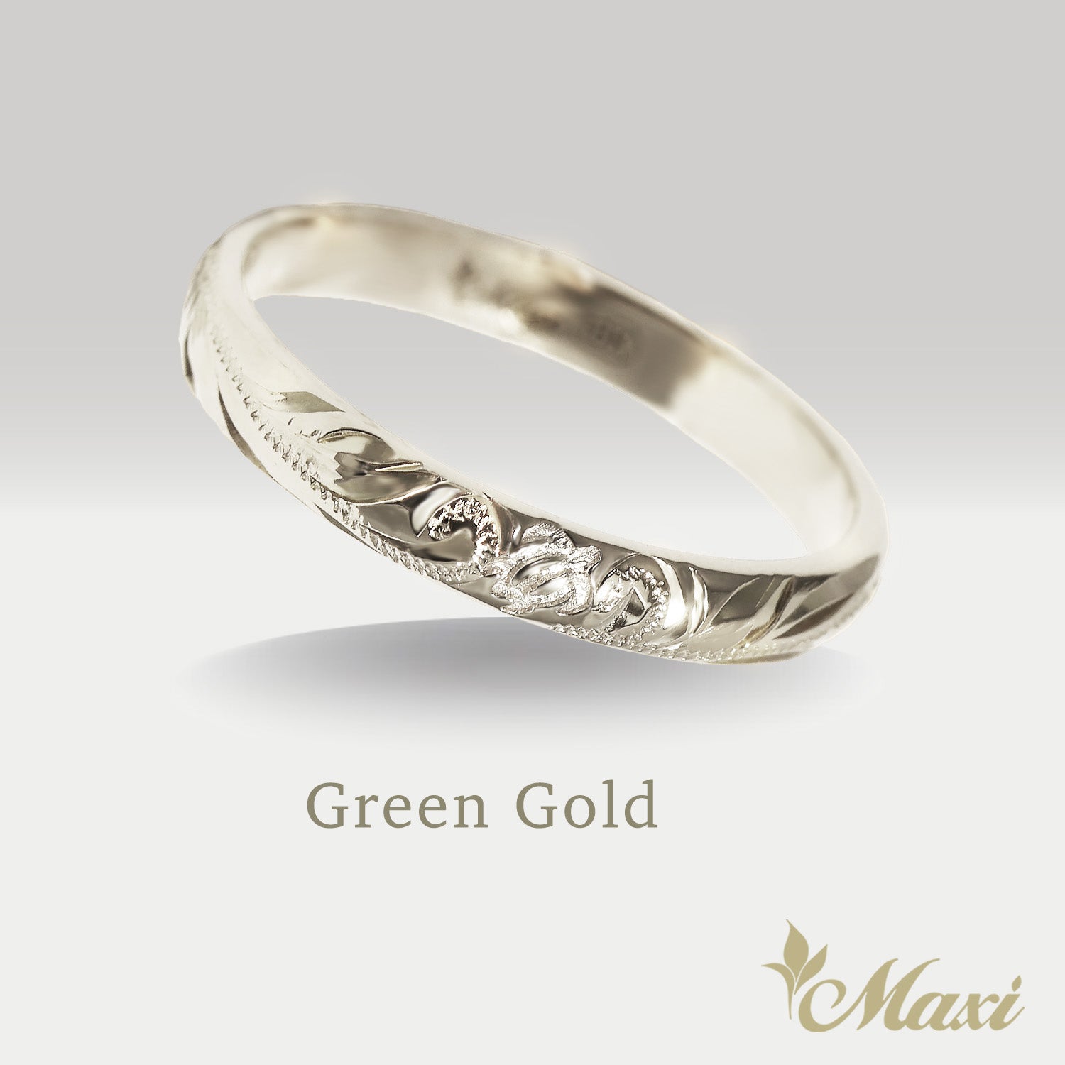 3mm Honu_Hawaiian Sea Turtle Ring [14K/18K Gold/Platinum]