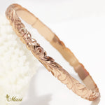 [14K Gold] Custom 6mm Closed Bangle Bracelet *Made-to-order*