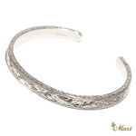 [Silver 925] 6mm Border Line Bangle Bracelet (B0167)