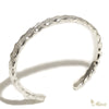 6mm Hawaiian Traditional Design Heavy Bangle Bracelet-3mm Thick [Silver 925]