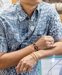 King Kalakaua Coin Pendant Large [14K/18K Gold]