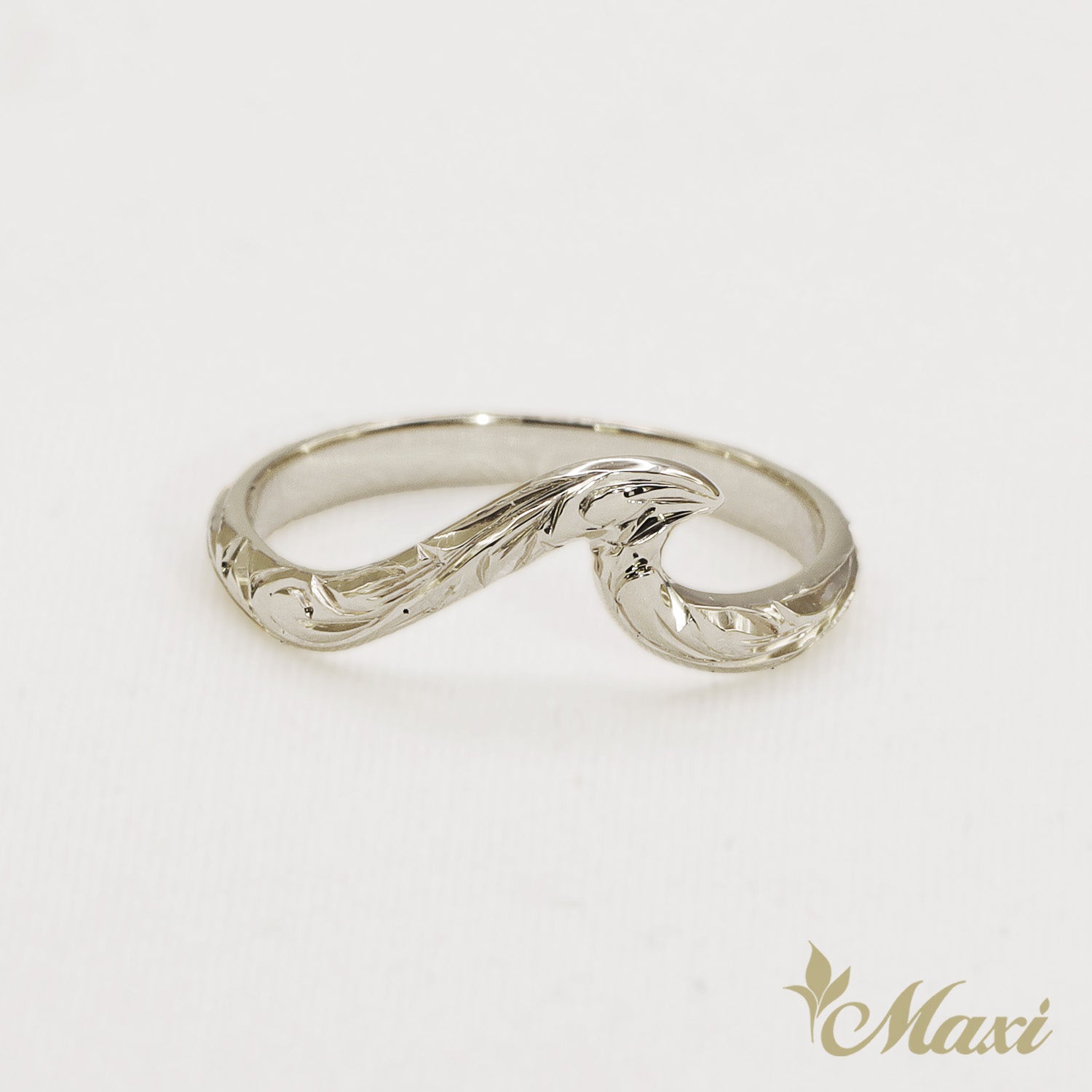 Small Nalu Wave Ring [14K/18K Gold]
