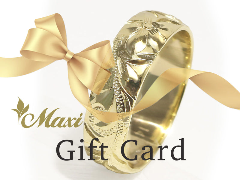 Maxi Hawaiian Jewelry Gift Card