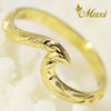 Nalu Wave ring_yellow gold