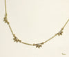 Naupaka Necklace small with diamond 2