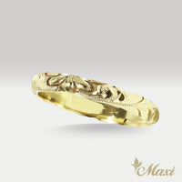3mm Naupaka Ring [14K/18K Gold/Platinum]