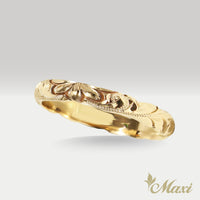 3mm Naupaka Ring [14K/18K Gold/Platinum]