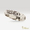 4mm Naupaka Ring [14K/18K Gold/Platinum]