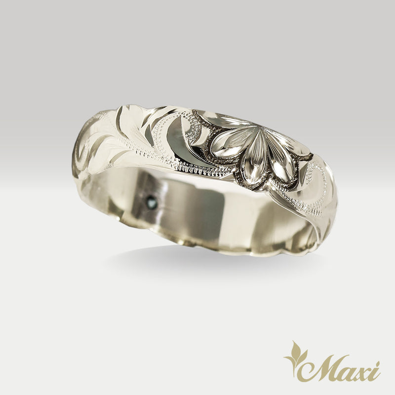5mm Naupaka Ring [14K/18K Gold/Platinum]
