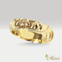 5mm Naupaka Ring [14K/18K Gold/Platinum]