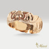 8mm Naupaka Ring [14K/18K Gold/Platinum]