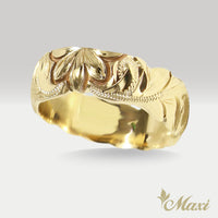 8mm Naupaka Ring [14K/18K Gold/Platinum]