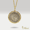 King Kalakaua Coin Pendant-Small [14K/18K Gold]