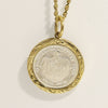 King Kalakaua Replica Coin Pendant-Small [14K Gold]