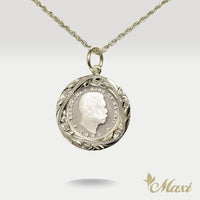 King Kalakaua Replica Coin Pendant-Small [14K Gold]