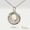 King Kalakaua Replica Coin Pendant-Large [14K Gold]