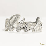 [14K/18K Gold] Custom Letter/Name Ring_LARGE (R0117)