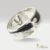 [Silver 925] Enamel Wave Ring Small 8mm (R0298)
