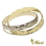 [14K/18K Gold] Crossover Ring*Made to Order*(R0715)