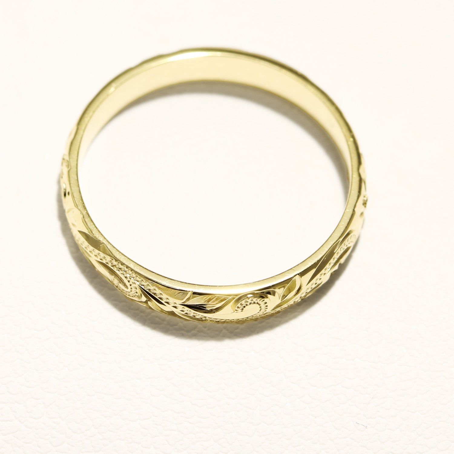 3mm/4mm Lightweight Hawaiian Ring [14K Gold]
