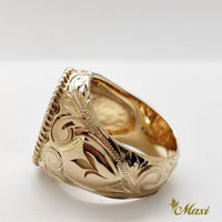 King Kamehameha Coin Ring [14K/18K]