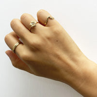 [14K/18K Gold/Platinum] 4mm Barrel Ring *Made to Order* (R0133_4)