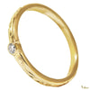 2.5mm Diamond Ring [14K/18K Gold]