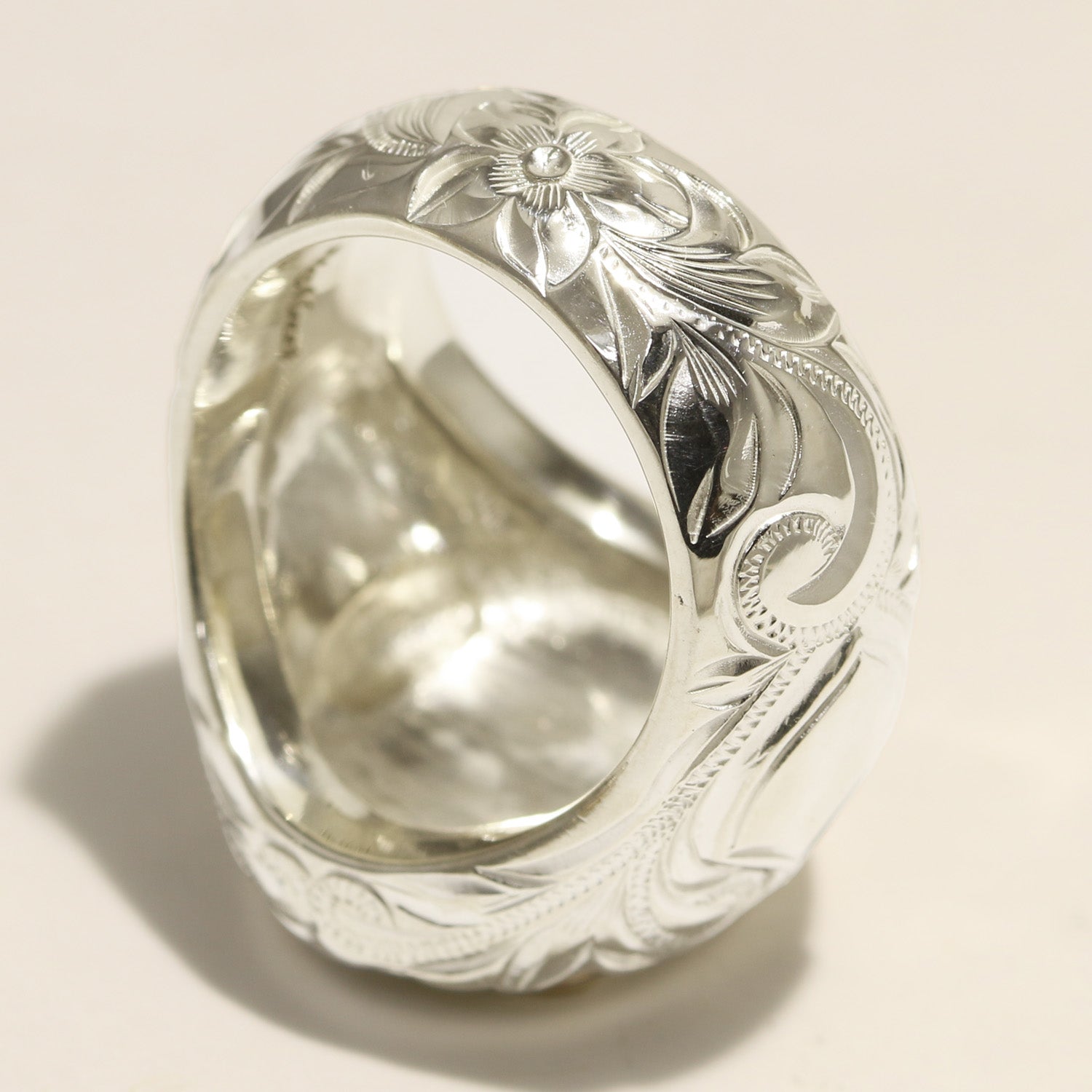 Initial Signet Ring_Round [Silver 925/14K Gold]