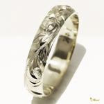 [14K/18K Gold/Platinum] 4mm Barrel Ring *Made to Order* (T_R0133_4_no edge)