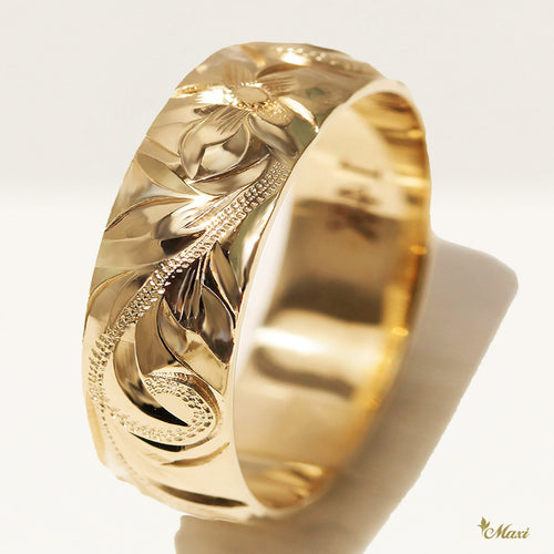 [14K/18K Gold/Platinum] 8mm Barrel Ring *Made to Order* (T_R0133_8_no edge)