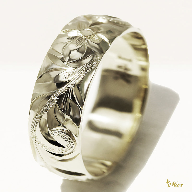 8mm Barrel Ring [14K/18K Gold/Platinum]