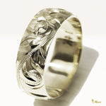 [14K/18K Gold/Platinum] 8mm Barrel Ring *Made to Order* (T_R0133_8_no edge)