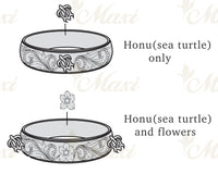 6mm Honu (Hawaiian Sea Turtle) Ring [14K/18K Gold/Platinum]