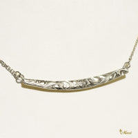 [14K/18K Gold] Wa'a Horizontal Necklace_Large