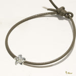 [Silver 925] Aloha Bracelet - Plumeria Flower (B0)