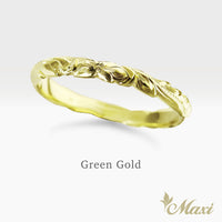 2.5mm Barrel-Shaped Hawaiian Ring_Cutout Edge [14K/18K Gold/Platinum]