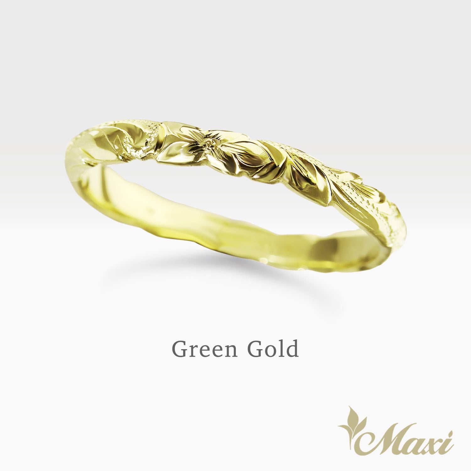 2.5mm Barrel-Shaped Hawaiian Ring_Cutout Edge [14K/18K Gold/Platinum]