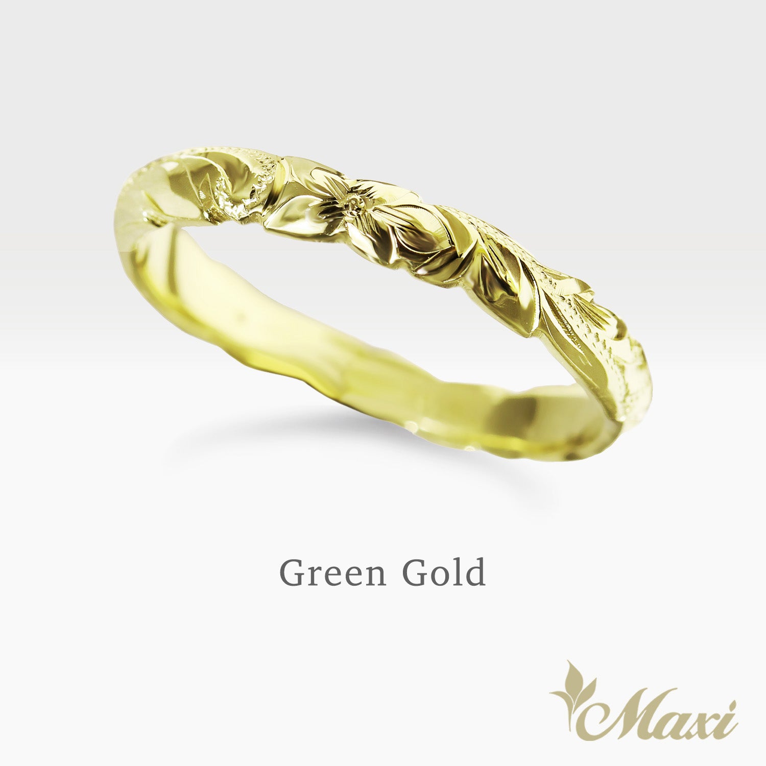 3mm Barrel-Shaped Hawaiian Ring_Cutout Edge [14K/18K Gold/Platinum]