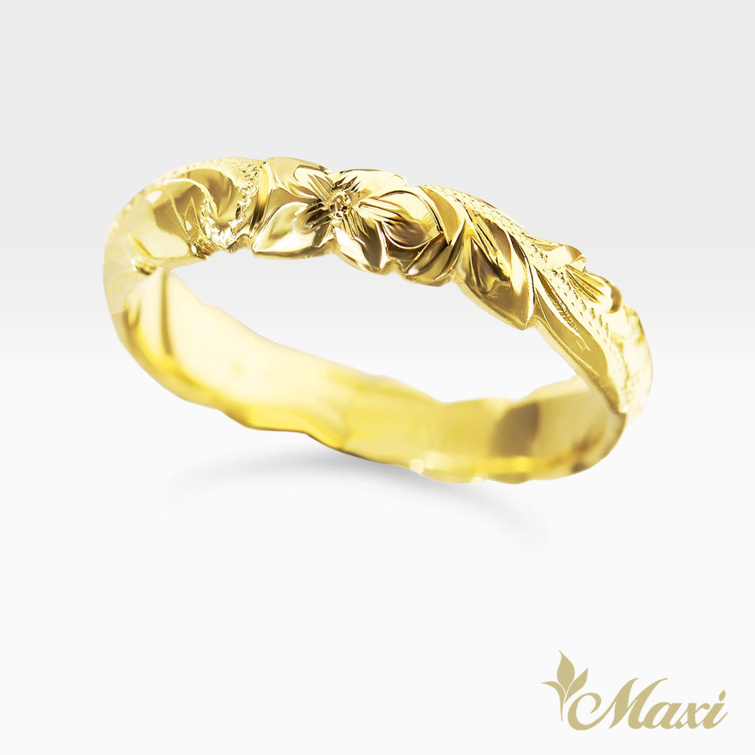 4mm Barrel Ring _Cutout [Gold Plated Silver]