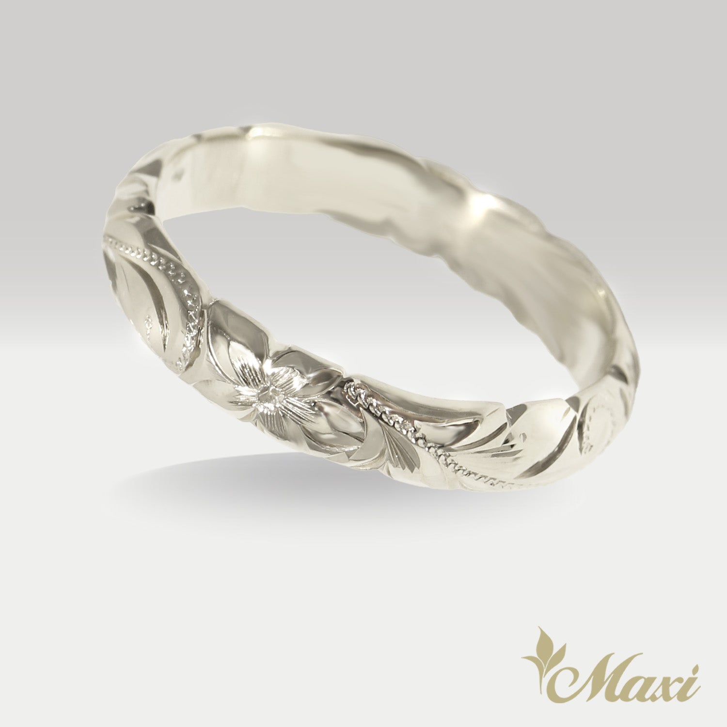 4mm Barrel Ring_Cut Out Edge [Silver 925]