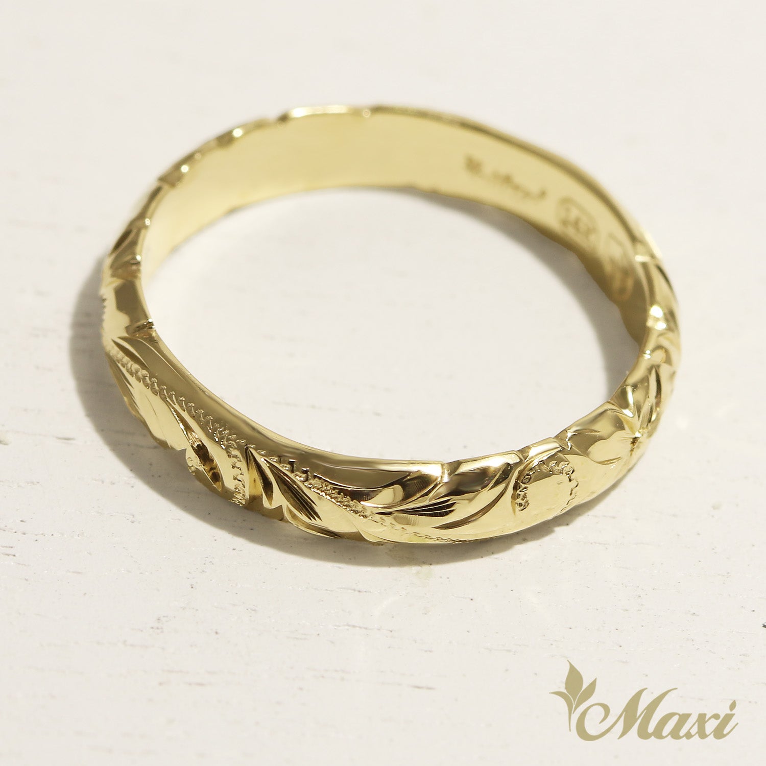 [14K/18K Gold/Platinum] 4mm Barrel Ring *Made to Order* (R0133_4)