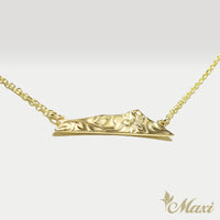 Diamond Head Necklace Small [14K Gold]