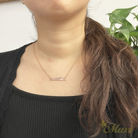 Diamond Head Necklace Large [14K Gold]