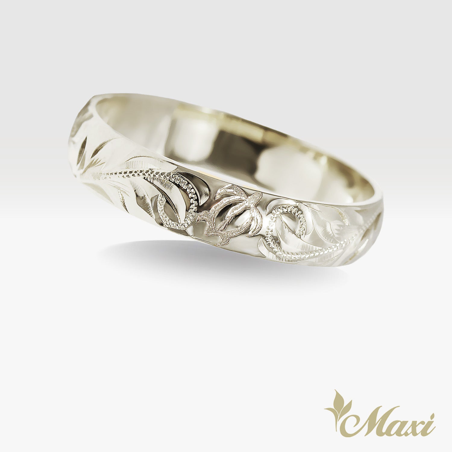 4mm Honu_Hawaiian Sea Turtle Ring [14K/18K Gold/Platinum]