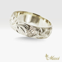 6mm Honu_Hawaiian Sea Turtle Ring [14K/18K Gold/Platinum]