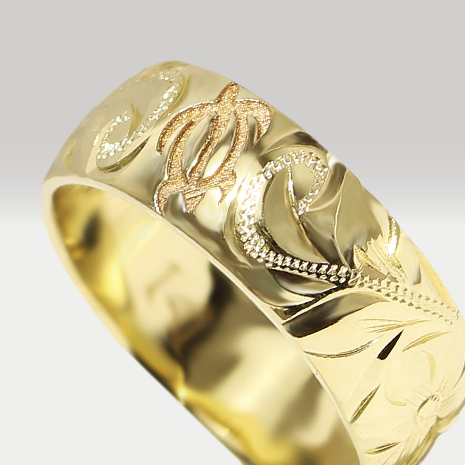 6mm Honu_Hawaiian Sea Turtle Ring [14K/18K Gold/Platinum]