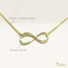 Infinity Necklace [14K/18K Gold]