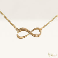 Infinity Necklace [14K/18K Gold]